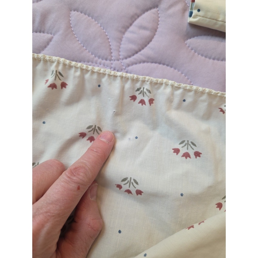 Vtg Cannon Rocking Horses Full Size Cotton Blend Sheet Set With 2 Pillowcases - Picture 6 of 7